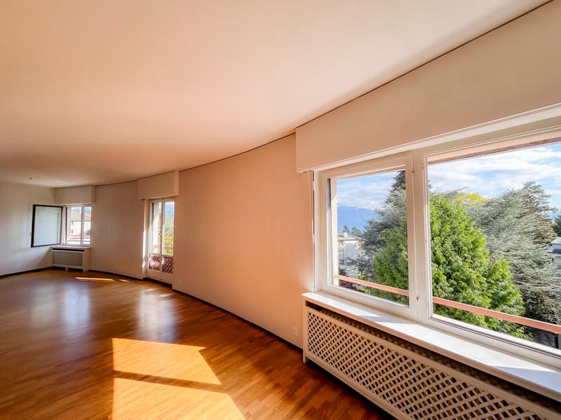 Attique de 163 m²  Vue lac et montagnes (7)