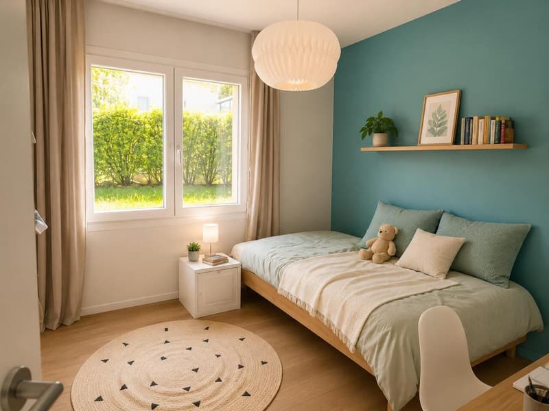 Appartement contemporain 5,5 pièces avec terrasse, jardin Vue Lac (10)