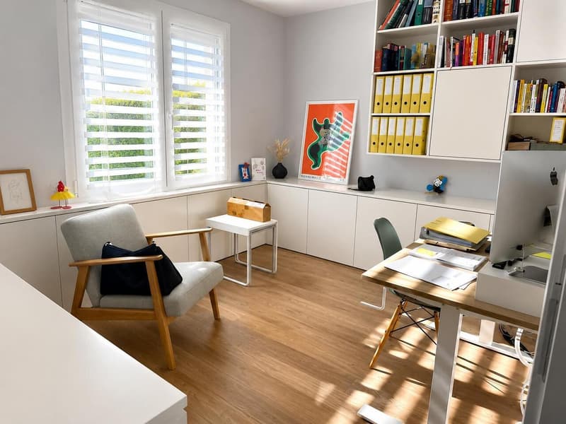 Appartement contemporain 5,5 pièces avec terrasse, jardin Vue Lac (8)