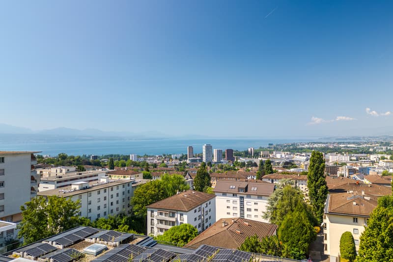 Bel appartement de 4.5 pièces Grand balcon avec vue Lac (8)