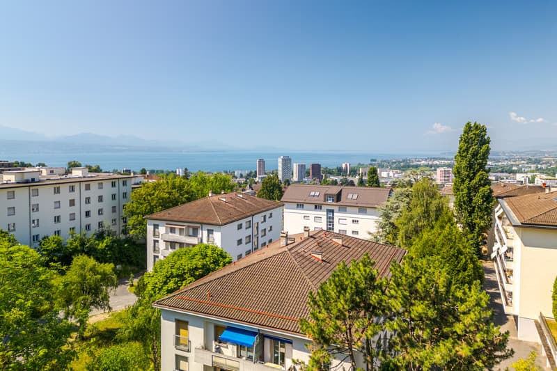 Bel appartement de 4.5 pièces Grand balcon avec vue Lac (9)