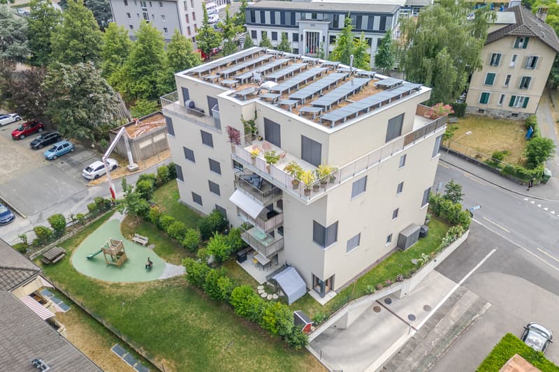 Bel appartement de 4.5 pièces Deux terrasses et jardin (12)
