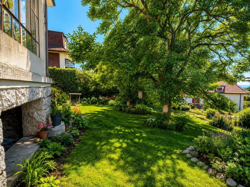 Bel appartement de 3.5 pièces Joli jardin (10)