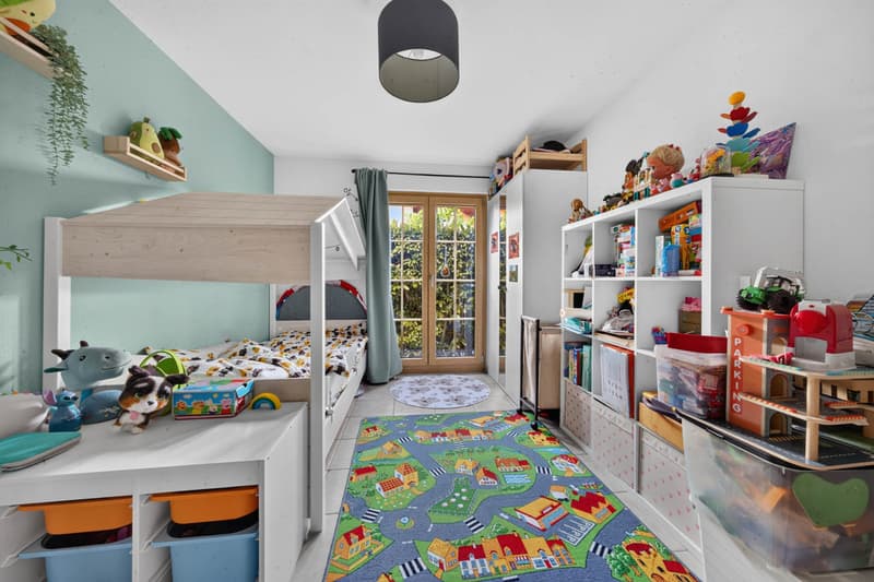 Appartement contemporain avec un grand jardin (11)