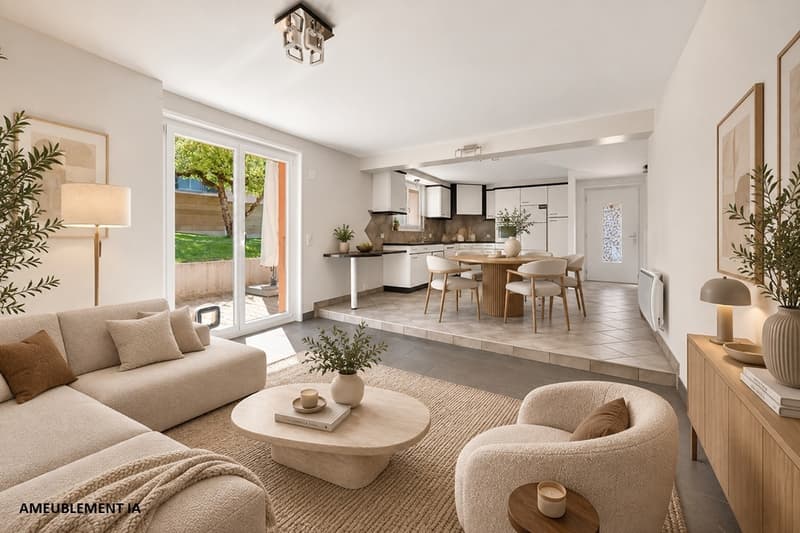 Bel appartement de 3.5 pièces Terrasse et jardin (1)