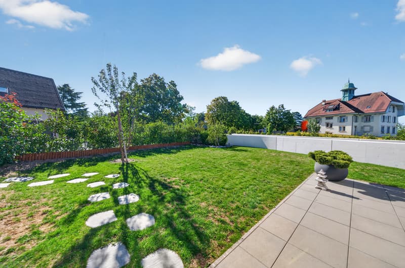 Bel appartement de 4.5 pièces Deux terrasses et jardin (6)