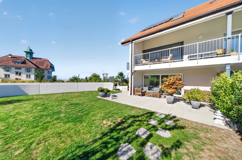 Bel appartement de 4.5 pièces Deux terrasses et jardin (5)