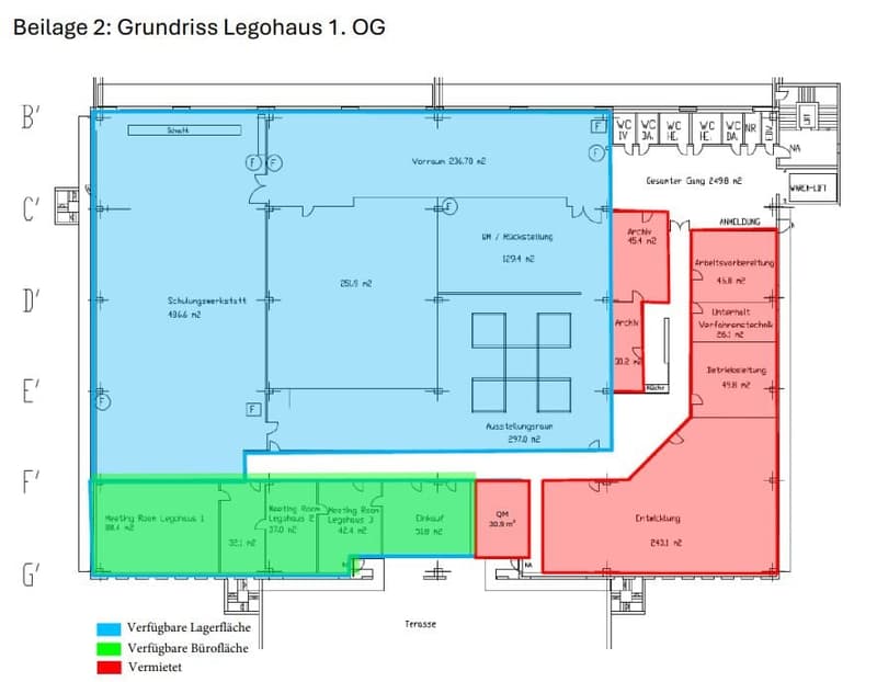 Vielseitige Industrieflächen im 1. OG – ideal für Produktion, Freizeit, Event oder kreative Nutzung (13)