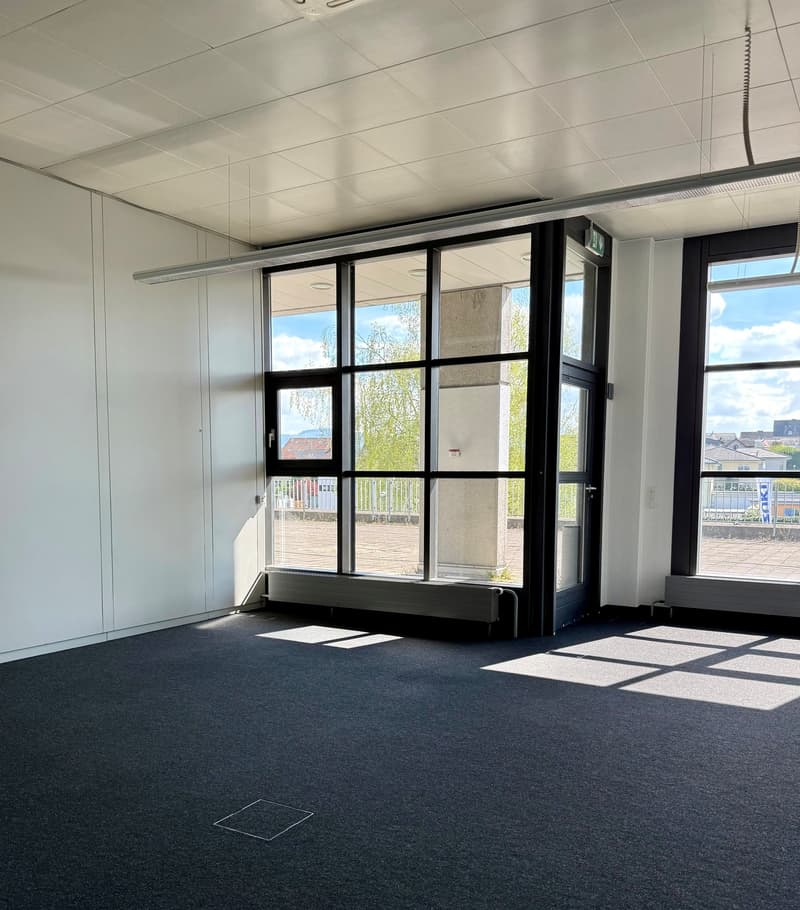 Moderne Bürofläche mit hohen, lichtdurchfluteten Räumen und Terrasse im Industriegebiet von Arbon (2)