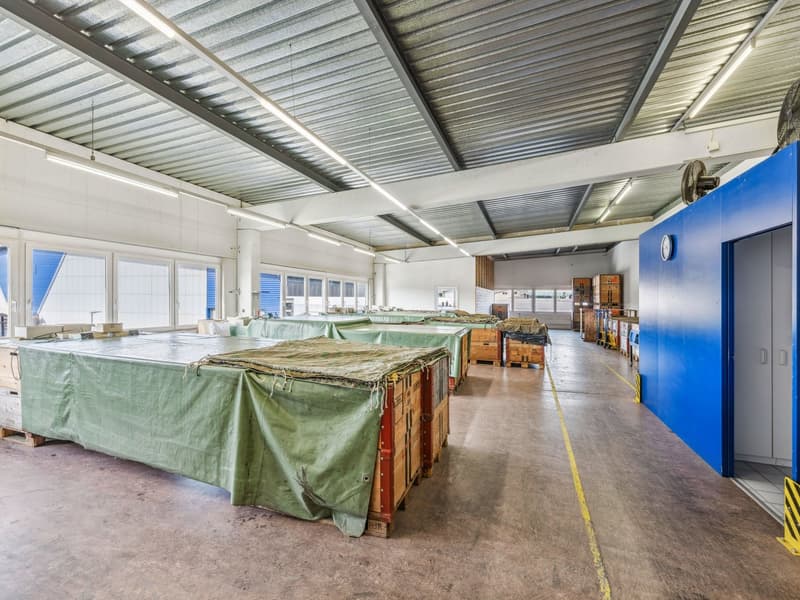 Geräumige Lagerhalle in Knutwil zu vermieten (1)