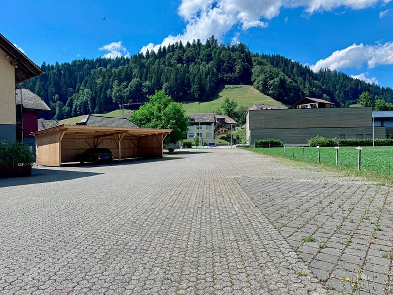 Gedeckter Parkplatz zu vermieten im Dorf (2)