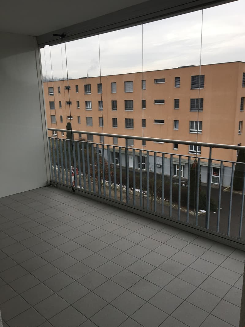 appartements moderne 2½ pièces avec balcon vitré (10)