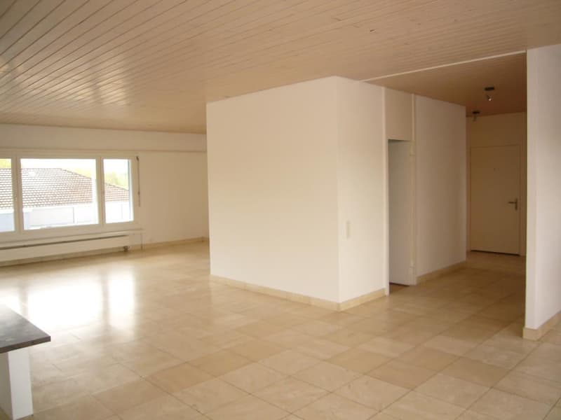 teilrenovierte 5.5-Attikazimmerwohnung an ruhiger Lage mit Aussen-Pool (8)