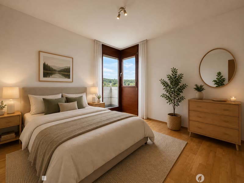 Charmante 4.5-Zimmer-Wohnung mit Balkon und schöner Aussicht in Biel (6)