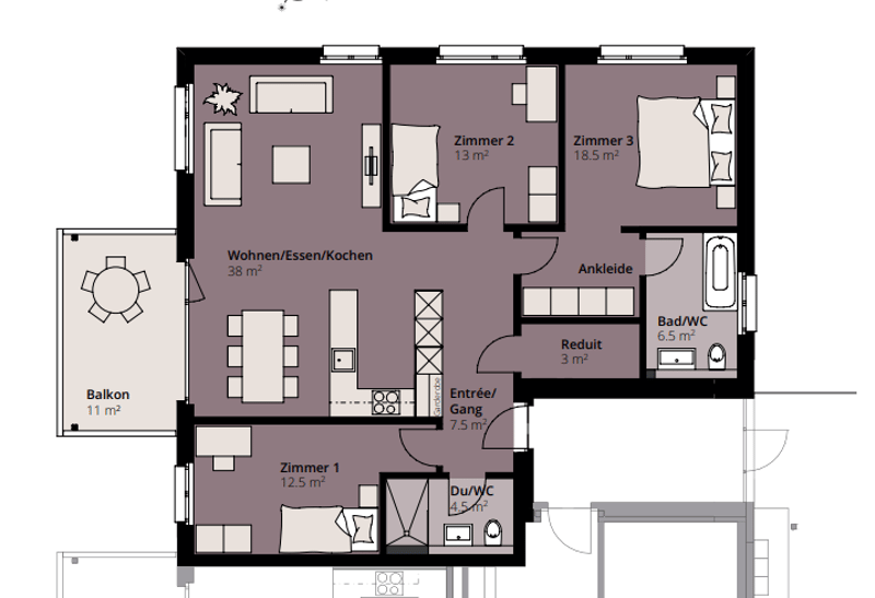 TOP MODERNE 4.5-Zwg im Herzogenbuchsee (9)