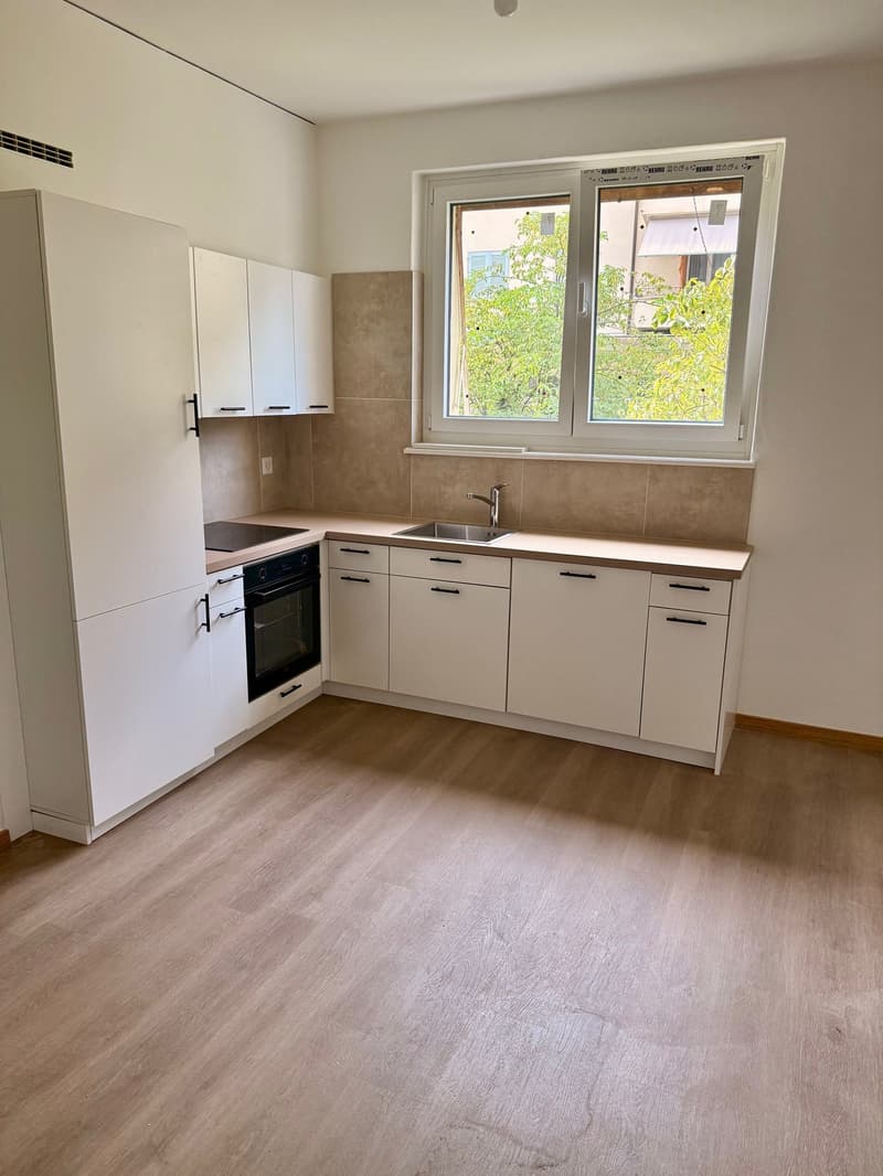 Zentrale und ruhige 2.5-Zimmerwohnung im Erdgeschoss (1)
