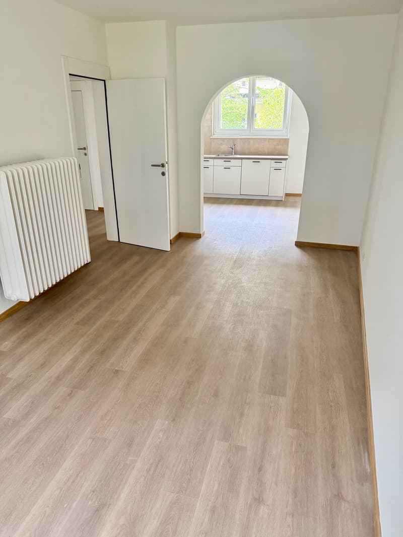 Zentrale und ruhige 2.5-Zimmerwohnung im Erdgeschoss (2)