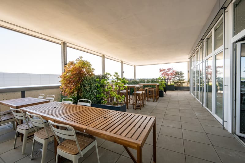 Espace de bureau avec grande terrasse sur le toit (7)