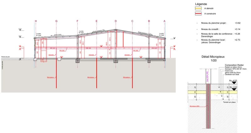 Sion, à louer 2 locaux de 297.60 m2 chacun dans un bâtiment industriel entièrement rénové. (14)