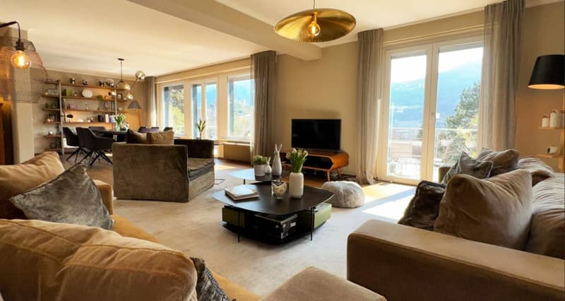 Sion , villa d’exception 6.5 pièces – Vue spectaculaire, 288 m² habitables et cadre paisible (8)