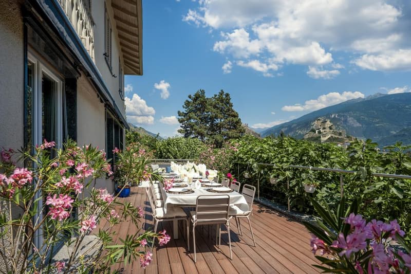 Sion , villa d’exception 6.5 pièces – Vue spectaculaire, 288 m² habitables et cadre paisible (3)