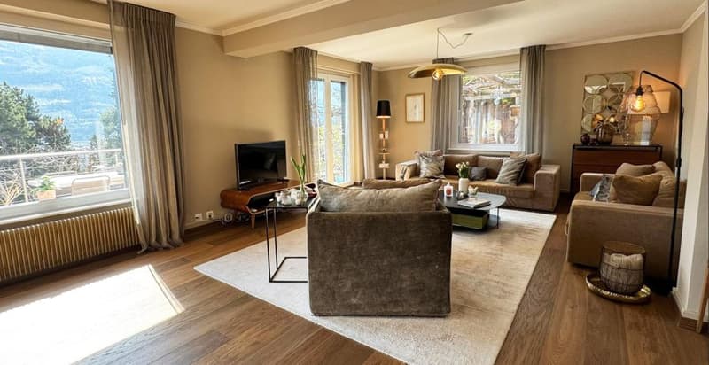 Sion , villa d’exception 6.5 pièces – Vue spectaculaire, 288 m² habitables et cadre paisible (9)