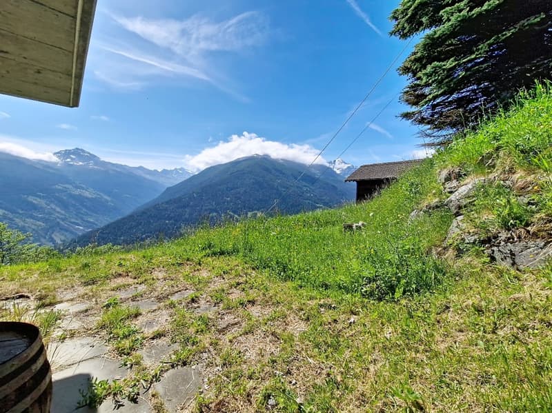 Hérémence, chalet, mayen coup de cœur de 67 m2 aux Collons en pleine nature proche des pistes de ski (12)