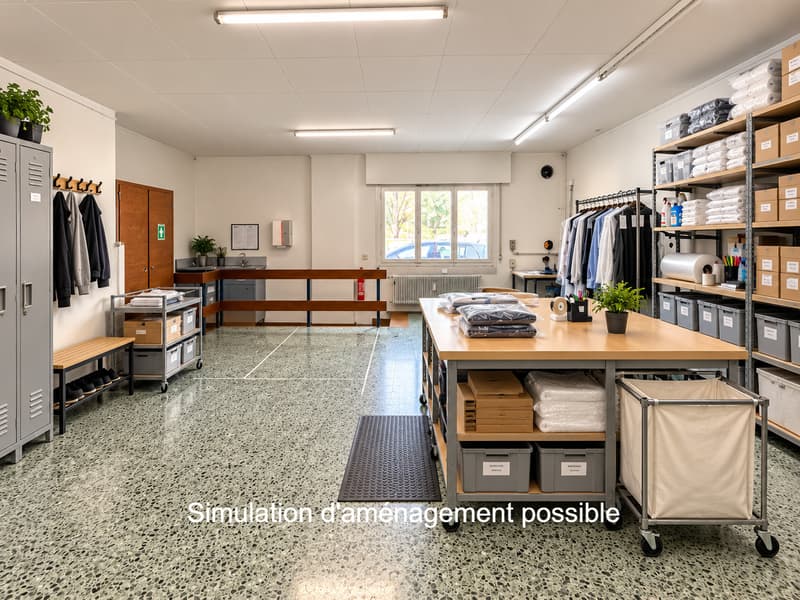 Sierre, local commercial avec sous-sol de 30 m2 aménageable sur demande au cœur de la ville (14)