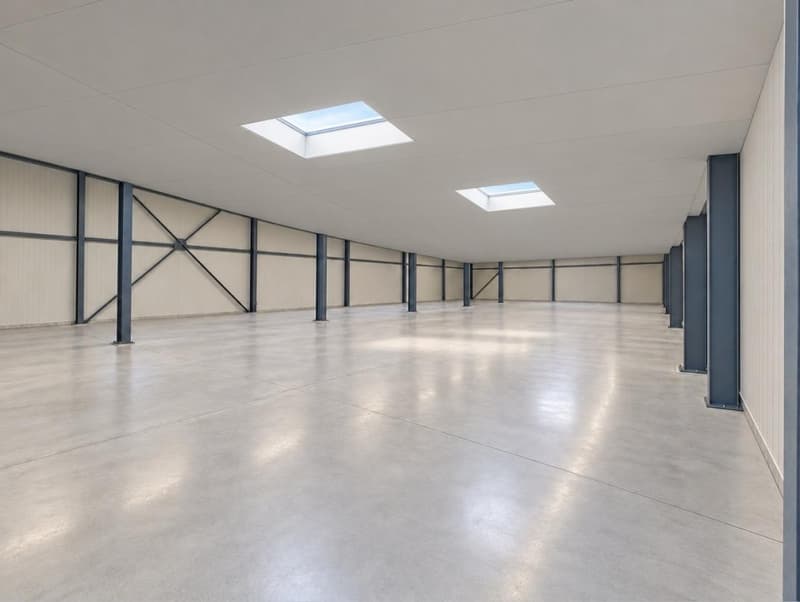 Sion, à louer 1 local de 355.50m2 au rez dans un bâtiment industriel entièrement rénové. (3)