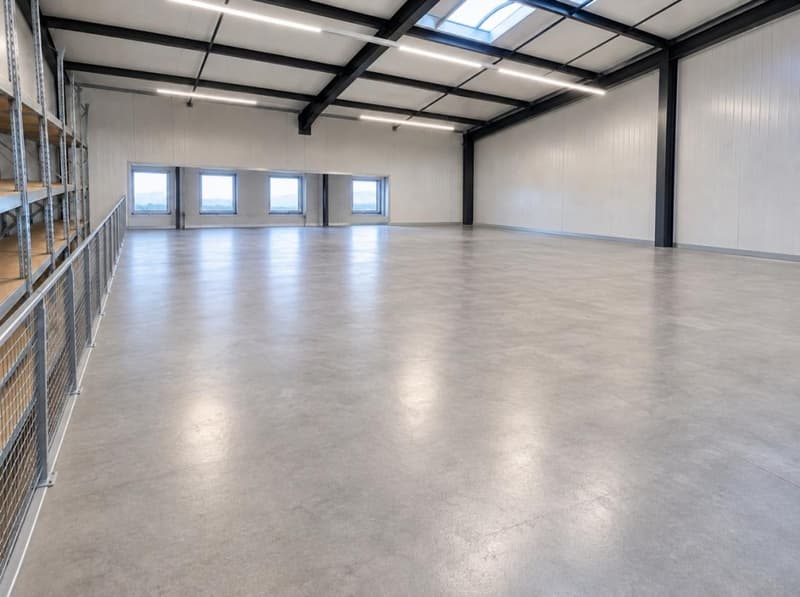 Sion, à louer un local de 297.60 m2 au rez étage dans un bâtiment industriel entièrement rénové (8)