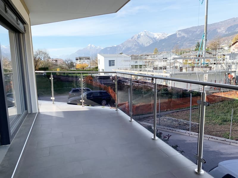 Champlan, appartement de 3.5 pièces au coeur du village avec places de parc (5)