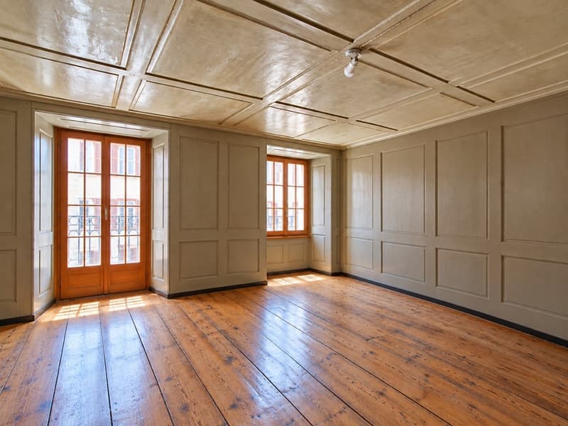 Sion, appartement de 2.5 P de 74m2 au cœur de la vieille-ville avec cachet à rénover complétement (4)