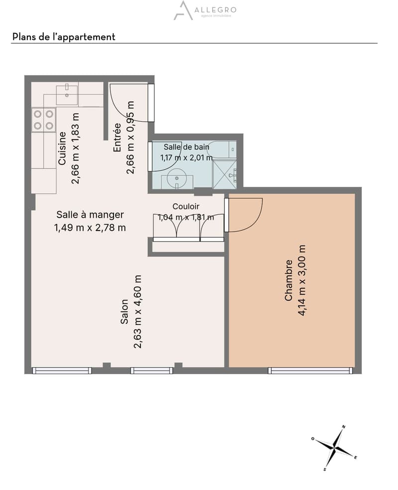 Sierre, appartement de 2.5 pièces rénové avec un bon rendement, proche de Géronde et du technopôle (13)