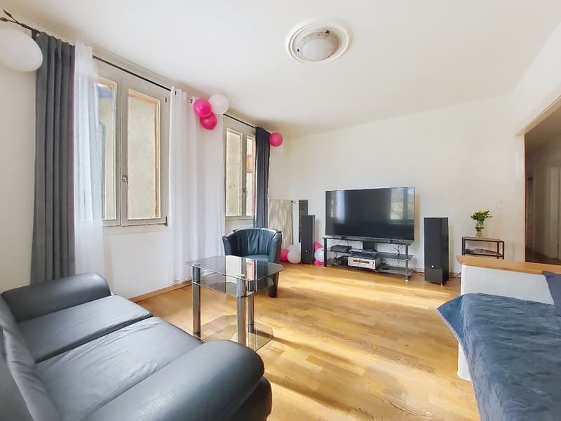 Bramois, charmant appartement de 4.5 pièces de 95 m2 au cœur du vieux village avec place de parc (4)