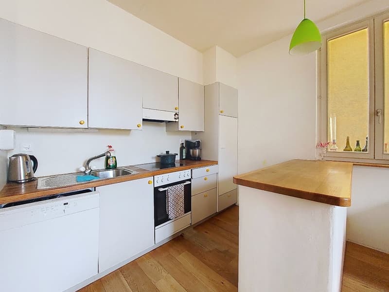 Bramois, charmant appartement de 4.5 pièces de 95 m2 au cœur du vieux village avec place de parc (7)