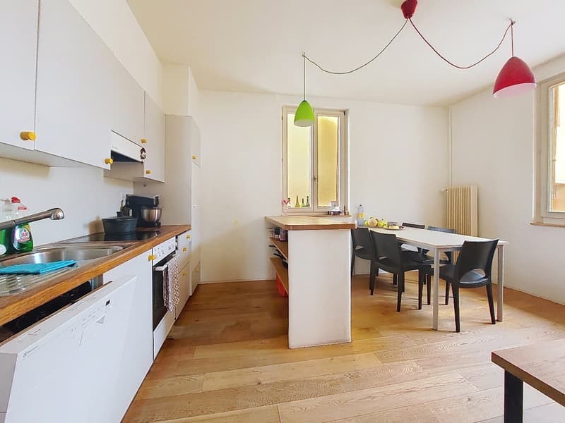Bramois, charmant appartement de 4.5 pièces de 95 m2 au cœur du vieux village avec place de parc (6)