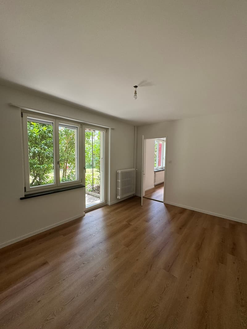 Gemütliche 2-Zimmerwohnung mit eigenem Gartensitzplatz. (8)