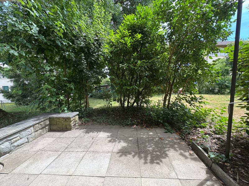Gemütliche 2-Zimmerwohnung mit eigenem Gartensitzplatz. (2)