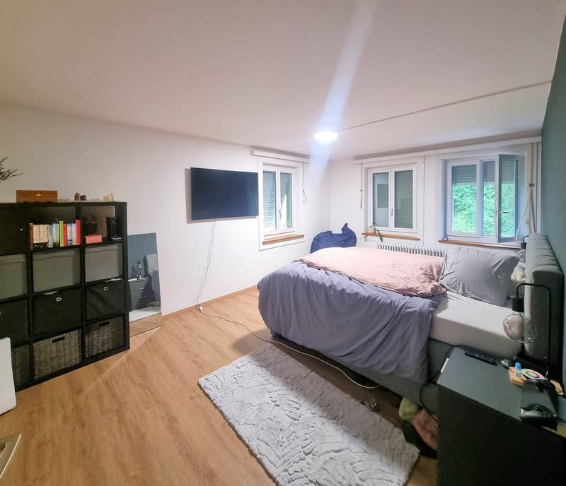 Charmante 3.5-Zimmer-Wohnung mit grossem Balkon in Rüschegg Gambach (6)