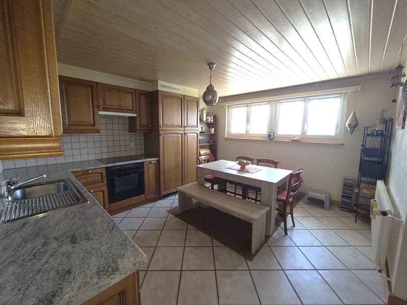Maison de 2 appartements avec vue imprenable sur les Alpes (7)