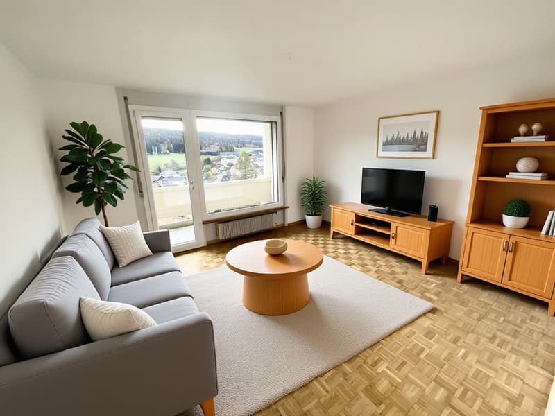 Charmant appartement de 3.5 pièces avec balcon (2)