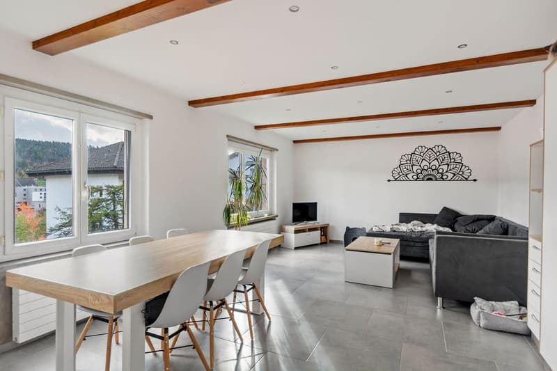 Maison avec deux appartements et 7 garages (5)