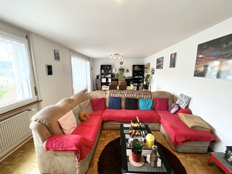 Bel appartement lumineux de 3,5 pièces avec balcon (9)
