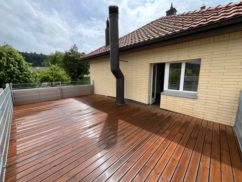 Charmant 3.5 pièces lumineux avec grande terrasse à Tramelan (11)