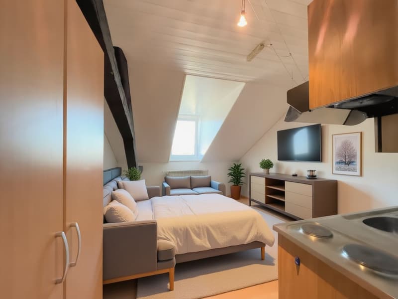 Studio au coeur de la vieille ville de Delémont (1)