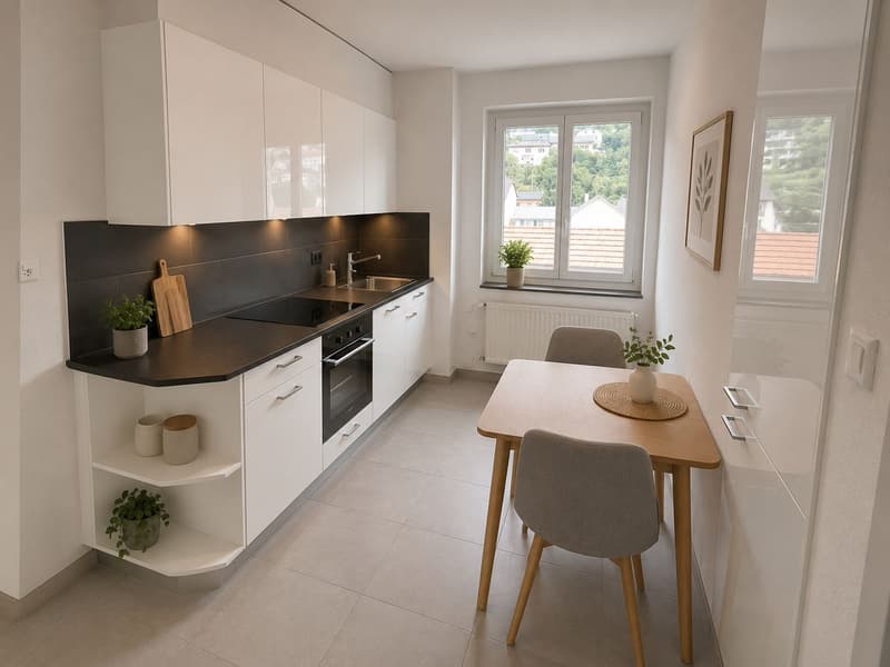 Charmant appartement de 3 pièces lumineux avec balcon (1)