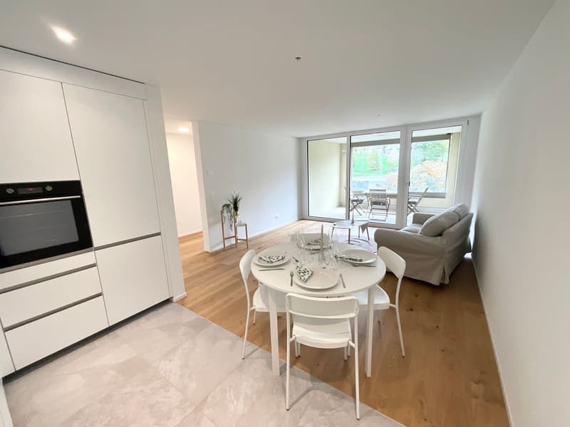 Appartements neufs de 2.5 pièces avec Loggia - Confort moderne, durabilité et qualité de vie au coeur du village (2)