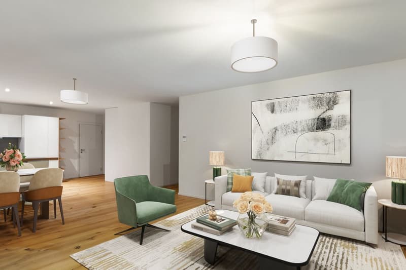 Appartement 3.5 pièces récent avec balcon et place couverte (5)