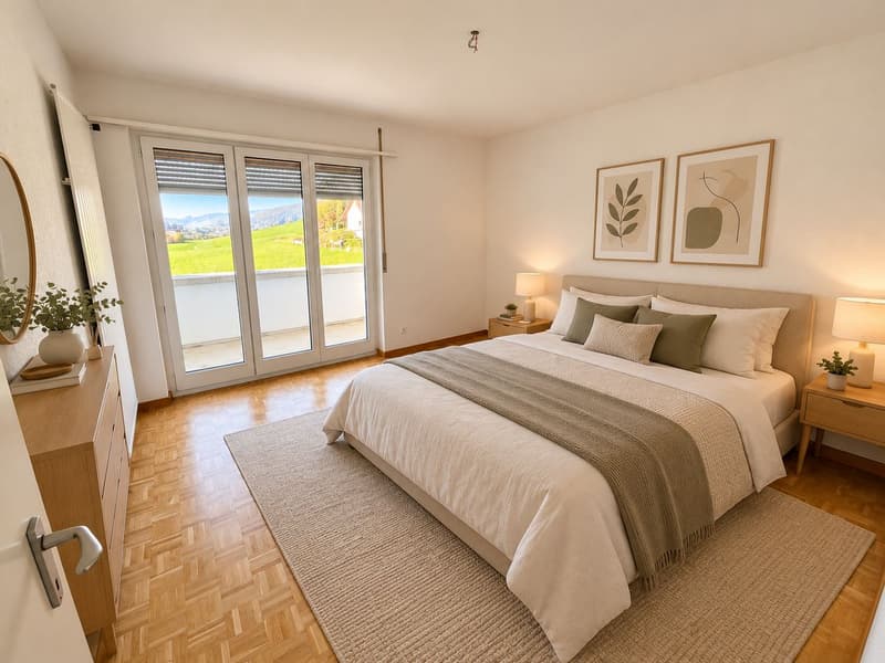 Spacieux appartement de 4,5 pièces avec balcon Ouest (9)