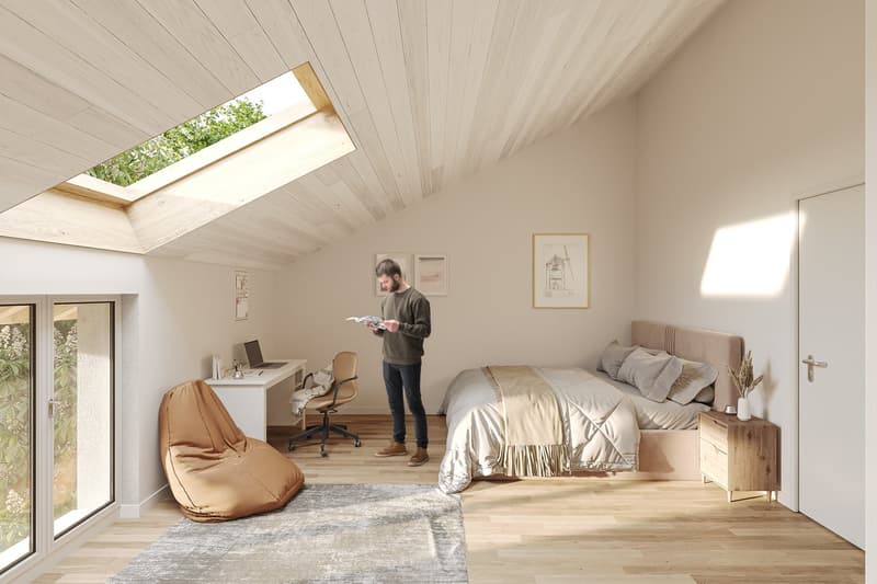 Haus 20a - Ihr Traumreihenhaus zwischen Stadt und Natur – Projekt «Nusshain» Kleinguschelmuth (5)